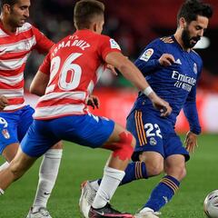 Real Madrid: Isco abandons warm-up in Granada in a sulk to return to subs' bench