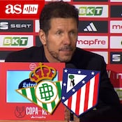 Simeone, rueda de prensa completa tras el Betis 0-5 Atlético de Madrid, cuartos de final de la Copa del Rey