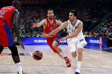 Campazzo y Sergio Rodr赤guez.