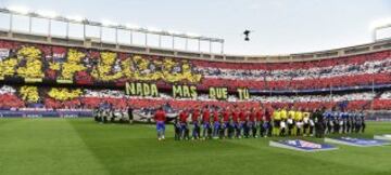 Atlético-Leicester en imágenes