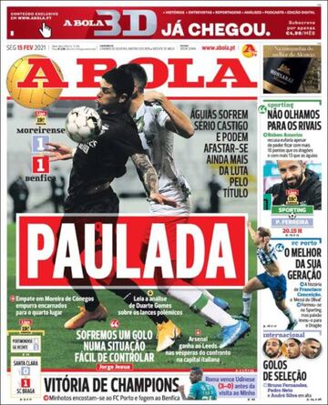 "Un paseo sin rival"... las portadas deportivas de hoy