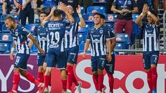 Rayados pegó primero en la semifinal de Concachampions