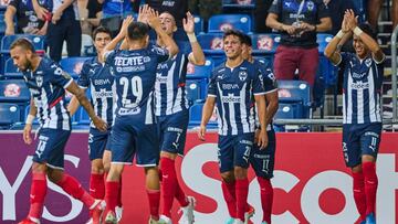 Rayados pegó primero en la semifinal de Concachampions