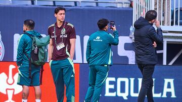Fernando Tapia of Mexico during the game international friendly between Mexican National team (Mexico) Bolivia at Soldier Field Stadium on May 31, 2024 in Chicago, Illinois, United States.