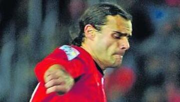 <b>CONTRARIADO. </b>Ortega no se explica por qué no jugó en Vila-real.