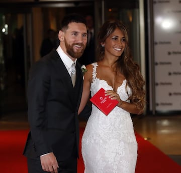 Lionel Messi and wife Antonella Rocuzzo