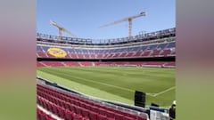 Where will Barcelona play home games in this season’s Champions League?