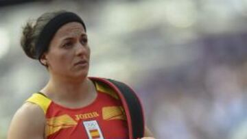 La murciana Úrsula Ruiz se quedó fuera de la final pese a conseguir su marca personal con un lanzamiento de 17.99 metros.