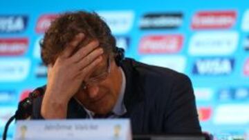 Valcke, durante una rueda de prensa.