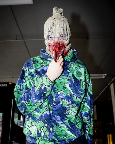 El disfraz de Wemby, entre los más terroríficos de la noche de Halloween en la NBA