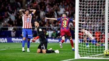 04/04/26 PARTIDO PRIMERA DIVISION
ATLETICO DE MADRID - BARCELONA
GOL 1-2 ROBERT LEWANDOWSKI
TRISTEZA GIMENEZ MUSSO