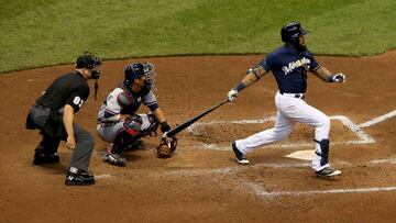 Eric Thames ha sido la sorpresa más agradables en los Milwaukee Brewers.
