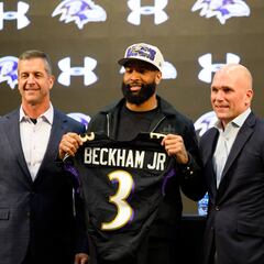 What jersey number will Odell Beckham Jr. wear with the Ravens and what changes did his choice create?