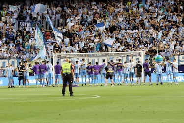 Sergio Pellicer: ¡°El partido lo ha ganado La Rosaleda¡±