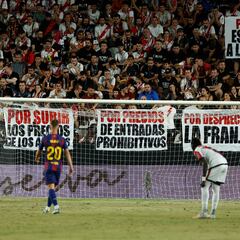 La afición del Rayo, molesta con el precio de las entradas visitantes