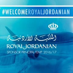 Nueva sponsor del Leganés ante el Madrid : Royal Jordania