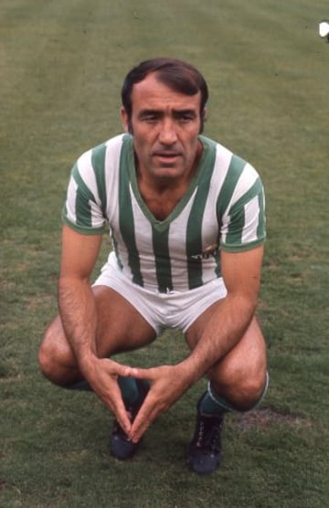 El soriano jugó en el Betis desde 1953 hasta 1960.