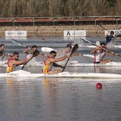 Miguel García: "El K4 español luchará por medalla en Tokio"
