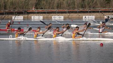 Miguel García: "El K4 español luchará por medalla en Tokio"