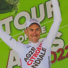 Bouchard, primer líder en los Alpes; Pello Bilbao, segundo