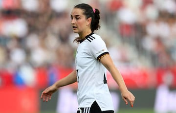 Sara Däbritz during Germany's international friendly match against Switzerland on 24 June 24.