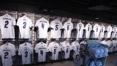 Real Madrid 2016/17 squad numbers at a glance