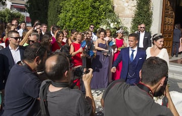 Lucas Vázquez y Macarena se casan en Las Rozas