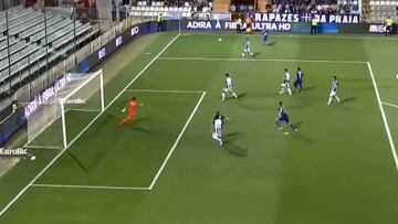 La gran ocasión que generó Ramírez en su debut en Portugal