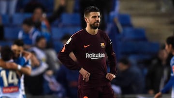 LaLiga denuncia insultos a Piqué y al Barça en Cornellá