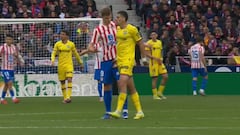 Dos partidos de sanción para Abqar por pellizcar la entrepierna a Sorloth