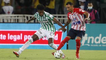 Nacional y Junior empatan con dos golazos en el Atanasio