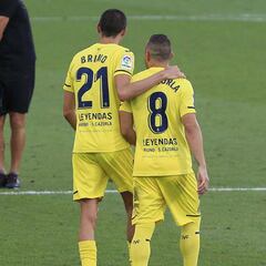 Cazorla y Bruno estarán en la fachada del estadio del Villarreal