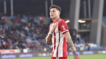 La promoción peligra para Darwin Núñez