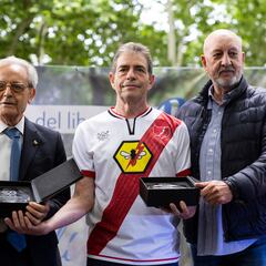 Las peñas del Rayo homenajean a Benito y Julián Huerta