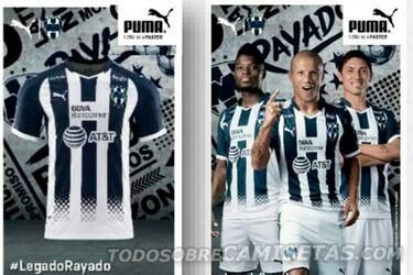 Circula posible playera de Monterrey para el Apertura 2017