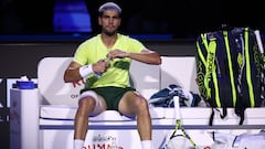 Alcaraz: “La idea es ir a Bolonia y ver cómo progresa el isquio”