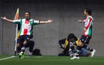 Marco Olea celebró seis veces ante Johnny Herrera, una de ellas con Palestino.