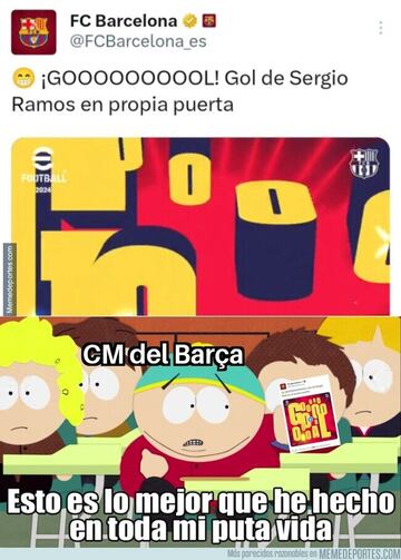 Los memes del fin de semana no tienen piedad con el autogol de Ramos