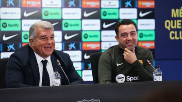25/04/24
RUEDA DE PRENSA
FC BARCELONA
XAVI HERNANDEZ JOAN LAPORTA