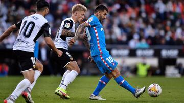 Ángel Correa con el Atlético.