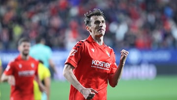 El gol de Budimir ante el Girona permitió a los navarros prolongar la racha.