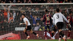 Valencia 1 - 0 Levante: resumen, resultado y gol