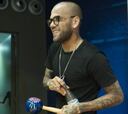 Alves llegó, se entrenó y viajó