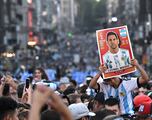 Thousands of Argentina fans take to the streets to celebrate Round of 16 win