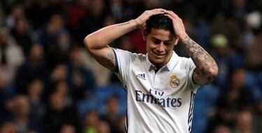 James Rodriguez transfer value drops 37% in 12 months