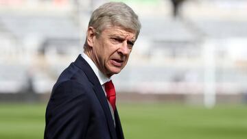 Soccer Football - Premier League - Newcastle United vs Arsenal - St James' Park, Newcastle, Britain - April 15, 2018 Arsenal manager Arsene Wenger before the match REUTERS/Scott Heppell EDITORIAL USE ONLY. No use with unauthorized audio, vide