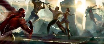 Arte conceptual de Justice League