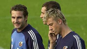 <b>SIN IMPORTANCIA.</B> Baraja ha restado trascendencia al problema que ha surgido entre sus compañeros Albelda y Vicente y la Federación Española.