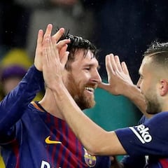 Luis Suárez conjura la maldición de Anoeta