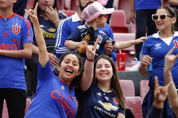 Así se vivió la previa del clásico que se jugó en el Nacional.